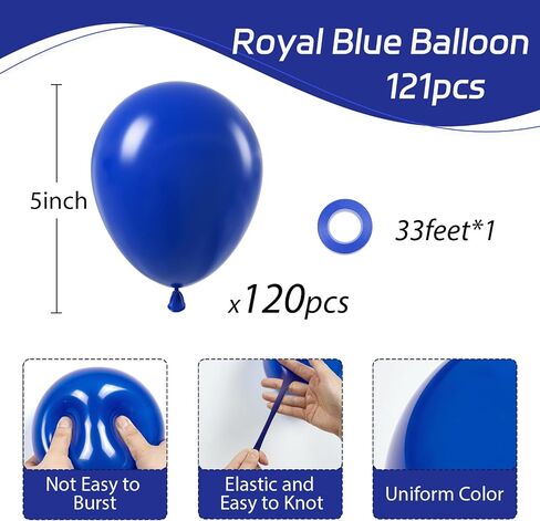 120pcs 5 inch Metallic Gold Balloons, small Chrome Gold Latex Balloons for Graduation Engagement Wedding Birthday Party Decorations in Kuwait