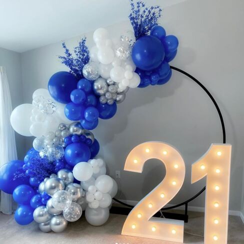 120pcs 5 inch Metallic Gold Balloons, small Chrome Gold Latex Balloons for Graduation Engagement Wedding Birthday Party Decorations in Kuwait