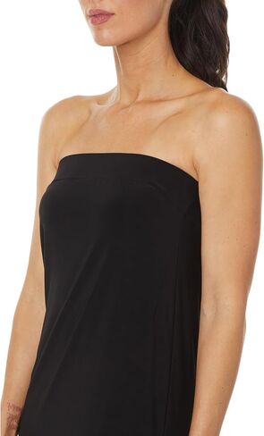 Norma Kamali Women's Strapless Tailored Side Slit Gown in Saudi Arabia