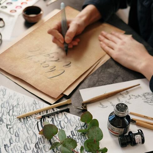 ورق كتابة قرطاسية عتيقة - 72 ورقة مزدوجة الجوانب ذات طابع عتيق، حرفية، طباعة استئناف 8.5 × 11 ورقة - 6 تصميمات ورقية قديمة فريدة من نوعها - ورق طابعة ورق للكتابة in Kuwait