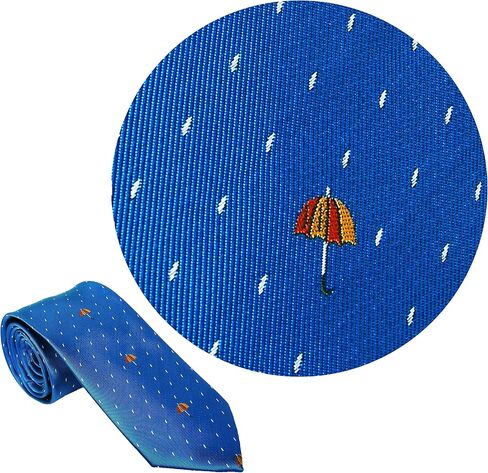 BEAT Necktie Fashion Men Design Umbrella Rain Blue in Saudi Arabia