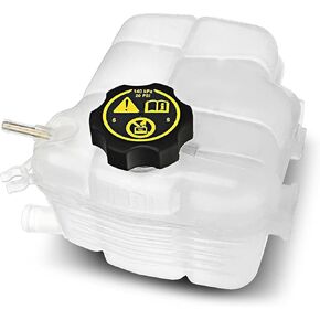 A-Premium Coolant Recovery Overflow Reservoir Tank [with Cap] Compatible with Chevrolet Cruze 10-16, Orlando 12-14 & Buick Cascada 16-18, Verano 12-17, 1.4 1.6 1.8 2.0 2.4, Replace# 13505353, 13393368