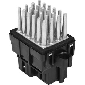 Blower Motor Resistor Compatible with Select 2007-2013 Chevy Silverado Suburban Tahoe Camaro Equinox/GMC Sierra Yukon/Buick/Cadillac/Dodge/Chrysler/Opel Replace#15141283 13598134