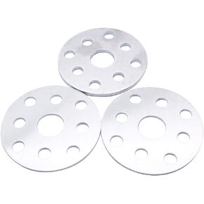 3 PCS/SET SHLPDFM Water Pump Pulley Shim 6129 1/8 Inch 1/16 Inch Water Pump Pulley Shim Fits for Most Chevy and Ford Water Pumps