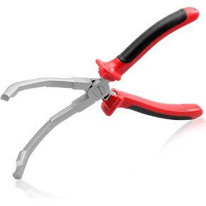 SPEEDWOX Glow Plug Pliers Removal Angled Jaw Glow Plug Connector Plier Clamp Remover Pliers Curved Jaw Pliers Glow Plug Socket Pliers for Diesel Engines Repair Glove Plugs