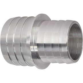 ICT Billet 1-1/4" to 1-1/2" Inch Hose Barb Splice Coupler Repair Reducer Fitting Adapter Connector Radiator Coolant Intercooler Heat Exchanger Fluid Manufactured in USA Aluminum AN627-21A