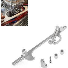 Throttle Cable Bracket 4150 4160 Series Throttle Brackets Billet Adjustable Black Aluminum