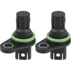 X AUTOHAUX 2pcs 13627525014 Car Camshaft Crankshaft Position Sensor for BMW 528i 535i X6 325i 325xi 330i 330xi 328i 335i 1 Series M