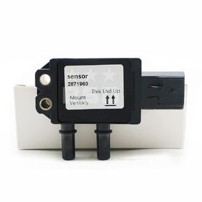 2871960 Diesel Exhaust Gas Differential Pressure Sensor fit for Cummins Freightliner Cascadia Coronado M2 106 112 with Number 904-7127 37DPS035-01 37DPS03501