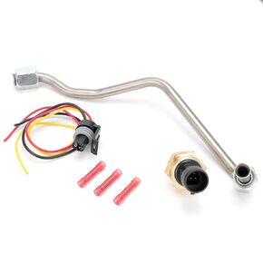 Exhaust Back Pressure EBP Tube Sensor and Wire 3C3Z9D477BA 598-113 1840078C1 Compatible with Ford 6.0L Powerstroke Diesel 2003-2004