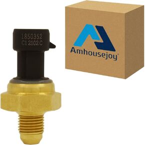 Amhousejoy 6.0 Powerstroke EBP Exhaust Back Pressure Sensor Fit for Ford 6.0L Diesel DPFE6 2005 2006 2007 1850352C1 5C3Z-9J460-B
