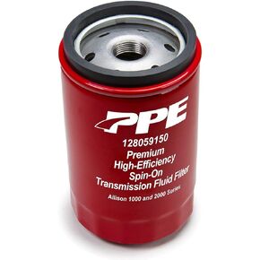 PPE - Premium High-Efficiency Spin-On Transmission Fluid Filter 128059150 Compatible with 2001-2019 Allison 1000 Series/2000 Series Transmissions