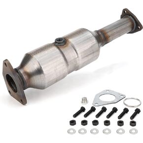High Flow Front Catalytic Converter Kit Direct-Fit Honda Accord 2003 2004 2005 2006 2007 2.4L