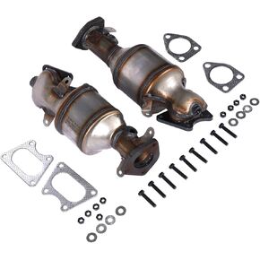 مجموعة المحول الحفاز 1 و2 LH RH لاستبدال Honda Ridgeline Accord Pilot Odyssey Acura MDX 3.0L 3.2L 3.5L 3.7L 16450 16451 641355 641356 40656 40657 Weonefit