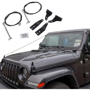 Adjustable Limb Riser Kit for 2018-2022 Jeep Wrangler JL JLU Gladiator JT Through the Jungle Protector Obstacle Eliminate Rope (1pair)