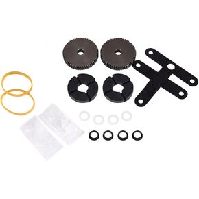 51072-54 Headlight Headlamp Motor Repair Kit with Fix Brass Gear Compatible with 2000-2004 Chevy Corvette C5 1993-2002 Pontiac Firebird Trans Am 1992-1994 Sunbird 1991-1996 Saturn headlight motor