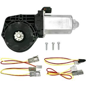 Power Window Lift Motor Replacement Compatible with Ford F150 F250 F350 Aerostar Front Left Window Regulator Motor Replace Part # 742-250 11M104