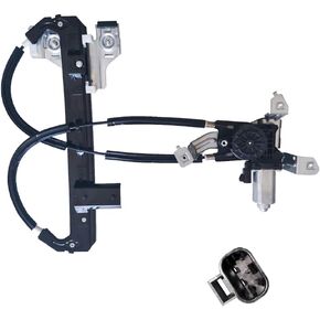 748-228 منظم النافذة الجانبية للسائق الخلفي الأيسر مع مجموعة المحرك لـ 2002-2006 كاديلاك إسكاليد 2000-2006 تشيفي تاهو جي إم سي يوكون (لا يناسب يوكون دينالي XL/يوكون XL/إسكاليد ESV/EXT) in Kuwait