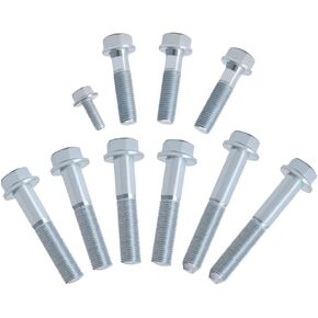 PTNHZ B Series Transmission Bolt Kit Metal Hard Engine Screws Rustproof Bolts Set Compatible For Honda Civic Acura Integra B16 B18 B20 5spd Engine/Transmission