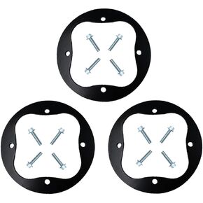 Trucktok 3 Pack Deck Spindle Reinforcement Repair Rings with Bolts Replacement for Cub Cadet RZT 50 Mower RZT54 LX500 LT1050 618-04636 918-04125