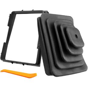 53000056 Shifter Boot and Retainer Bezel Kit 52078558 Fit for Jeep Wrangler TJ 1997 1998 1999 2000 2001 2002 2003 2004