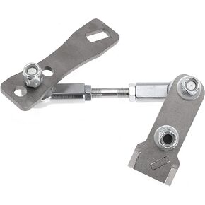 Transfer Case Linkage kit Compatible with Jeep for Cherokee XJ for Comanche MJ 1986-2001, Does Not Fit Grand Cherokee (ZJ or WJ), New easy install version Stainless Steel