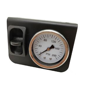 in Cab Single Air Gauge Control Kit with Paddle Switch for Air Suspension Kit