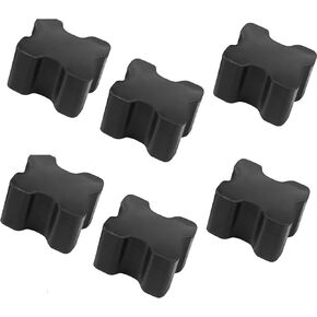 Pack of 8 Heavy Duty Rubber Coil Spring Booster Kit, Rubber Coil Spacers, 1.5" Thick