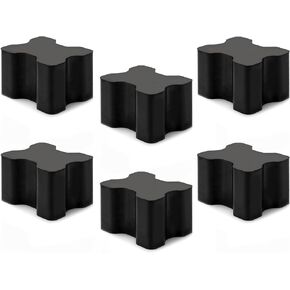 Rubber Coil Spring Spacer Boosters - Heavy Duty Coil Spring Spacers for Car, 1" to 1.5" Coil Spring Lift Spacers - 6 Pack