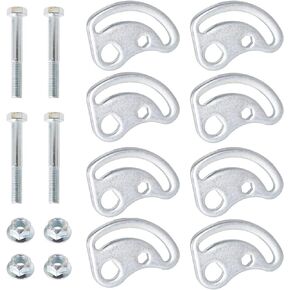 labwork 2Pcs Front Upper Control Arm Alignment Camber Bolt Kit AK90269PR Replacement for GM Chevy Silverado Sierra Suburban