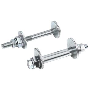 RULLINE Adjustable Front Suspension Camber Toe Bolts Kit and Lower Control Cam Plate for Toyota 4Runner,FJ Cruiser,Tacoma(2003-2016)-Precision Alignment for Enhanced Performance and Handling (One Side