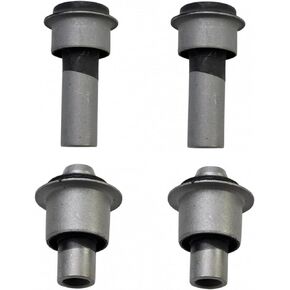 TRQ Front Subframe Forward Rearward Bushing Kit Set 4pc for 2007-2012 Nissan Sentra