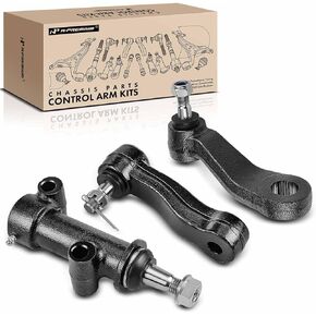 مجموعة A-Premium مكونة من 3 قطع، ذراع Idler K6535 ودعامة ذراع Idler K6723 وPitman Arm K6654، متوافقة مع شيفروليه وجي إم سي- سيلفرادو/سييرا 1500/2500/3500/1500HD/2500HD/3500HD، أفالانش 2500، يوكون XL 2500