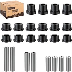 10L0L Front Lower Spring & Upper A Arm Bushing Kit for Club Car DS Golf Cart, Replace OEM 1016346 1016349 1016350