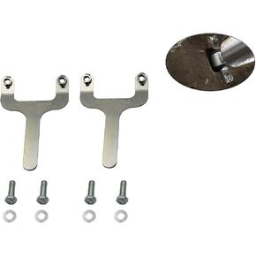 Rear Bar Pin Flag Nut Compatible with 1984-2001 Jeep Cherokee XJ 4WD 2WD - Fix Rear Upper Shock Mount