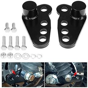 Motobiker 02-16 Harley Davidson Touring Street Glide Rear Adjustable Slam Lowering Kit 1-3 inches 02 03 04 05 06 07 08 09 10 11 12 13 14 15 16 （Fits 2002 - 2016 Harley/Davidson Touring Models)