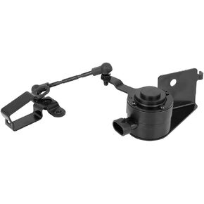 X AUTOHAUX Rear Left Side Black Height Level Sensor for Cadillac Escalade for Chevrolet Avalanche Tahoe 2007-2011 for GMC Yukon 15128648