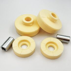 2 Sets Rear Upper Shock Mount Bushing Fit for Mini Cooper 2002-2014 OEM#33526754123 33526754124