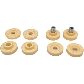 Front Rear Lower Upper Shock Strut Guide Support Bushing Set For BMW X5 (E70) 2007-2013 X5 (E70 Facelift) 2011-2013 X6 (E71) 2008-2014 Replacement number# 33526776557,33526776399,33536773060