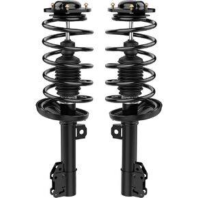 AUTOSAVER88 Front Pair Complete Quick Struts Rear shocks Compatible with 2004-2012 Chevrolet Malibu, 2007-2009 Saturn Aura, 2005-2009 Pontiac G6