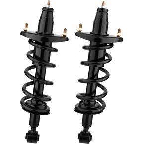 AUTOSAVER88 Rear Pair Complete Struts & Coil Spring Assembly Compatible with 2001-2005 Civic,Quick Struts Shock Kit