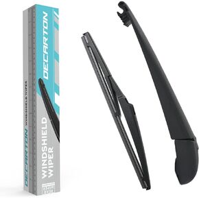 Rear Windshield Wiper Blade Arm Kit - Replaces 2007-2012 Hyundai Santa Fe Rear Wiper Blade and Rear Wiper Arm