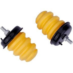 ONER Pair Of Rear Axle Bumper With Nuts，Compatible With 99-07 ChevySilverado 1500,99-07 GMC Sierra 1500,Replace# 15712438,523-049