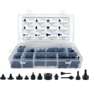 Dsnaduo 160 PCS Rubber Bumper Assortment Bumper Compatible With GM Ford and Chrysler Replace 20030, 8210, fit many models