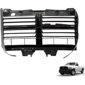 TJHSM Radiator Grille Active Shutter without Actuator Replacement for 2013-2018 Ram 1500 2019-2021 Ram 1500 Classic 68302660AA