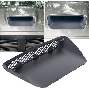 HECASA Hood Scoop Molding Bezel Insert Compatible with 2004 2005 Ram 1500 SRT 10 Replacement for YL23TZZAB, 5029770AA ABS Plastic