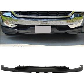 HECASA Front Bumper Lower Valance Compatible with 2016-2019 Chevrolet Silverado 1500 LD Replacement for 84029773 GM1015134C Air Dam Deflector Plastic Black