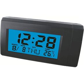 Gigicloud Car Digital Clock, Automobile Calendar Luminous Clock, Small Digital Clock for Car Dashboard Home Desk Office in Kuwait