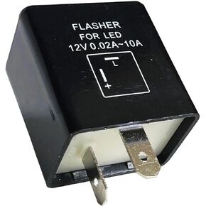 SOCAL-LED 5-Pin EP27 FL27 Electronic LED Flasher Relay for Fix LED Turn Signal Bulbs Hyper Flash Issue