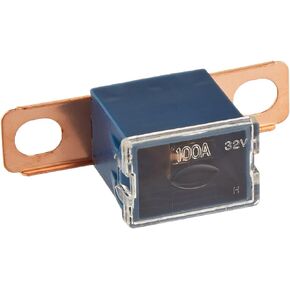 Bussmann FLD-100 Automotive Fusible Link (9/16" Bolt Terminal - 100 A (Blue)), 1 Pack